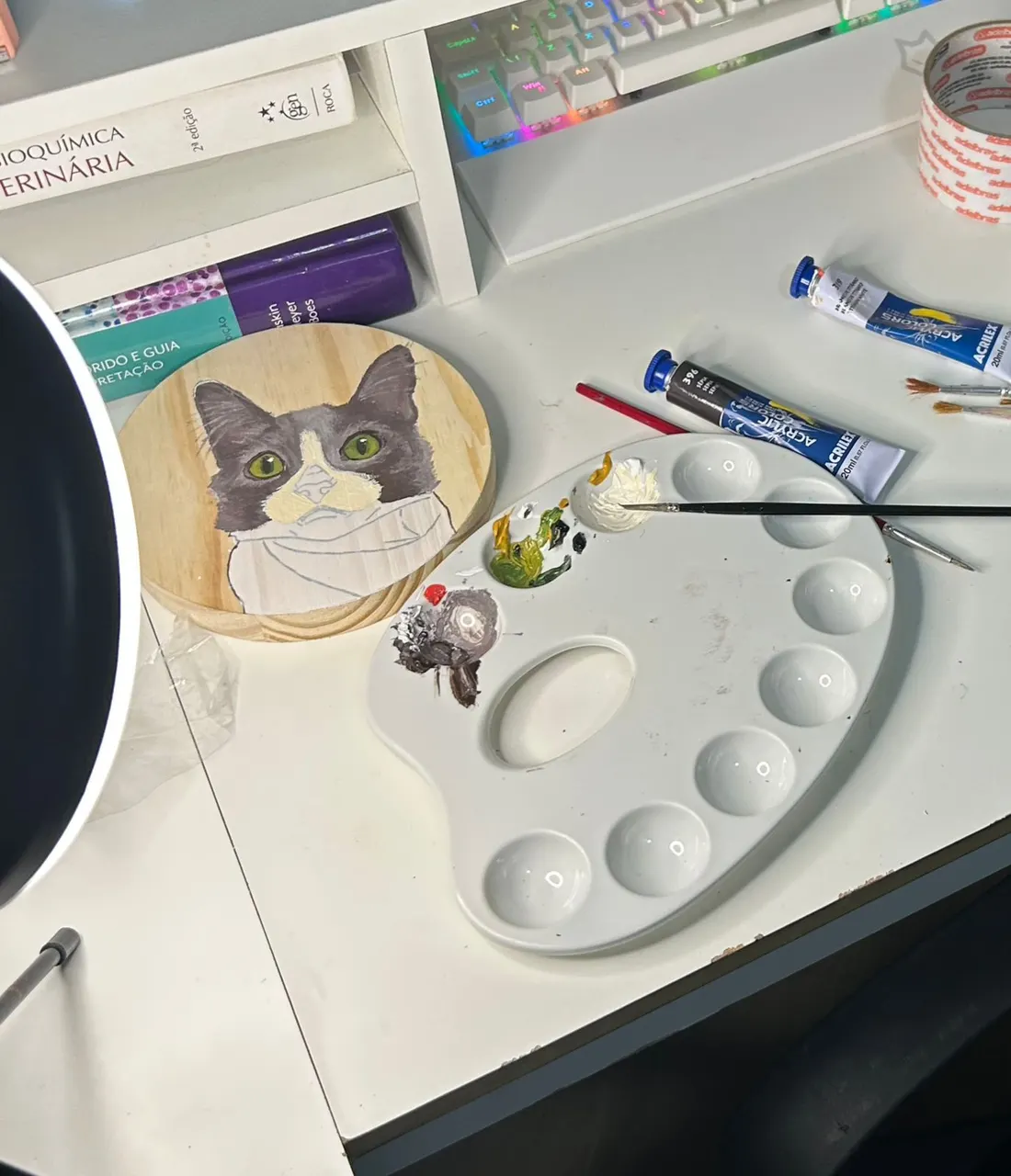 Execução da pintura